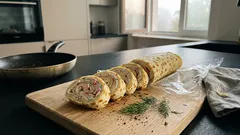 Imprezowa roladka z surimi i jajek: szybki trik na efekt „wow” w 20 minut